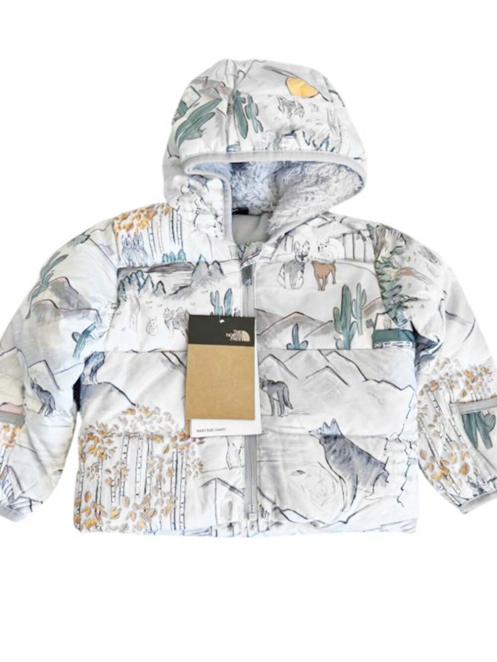 NEW! The North Face Baby Puffer Jacket! 0-3 or 3-6 Months 600 Down Fill